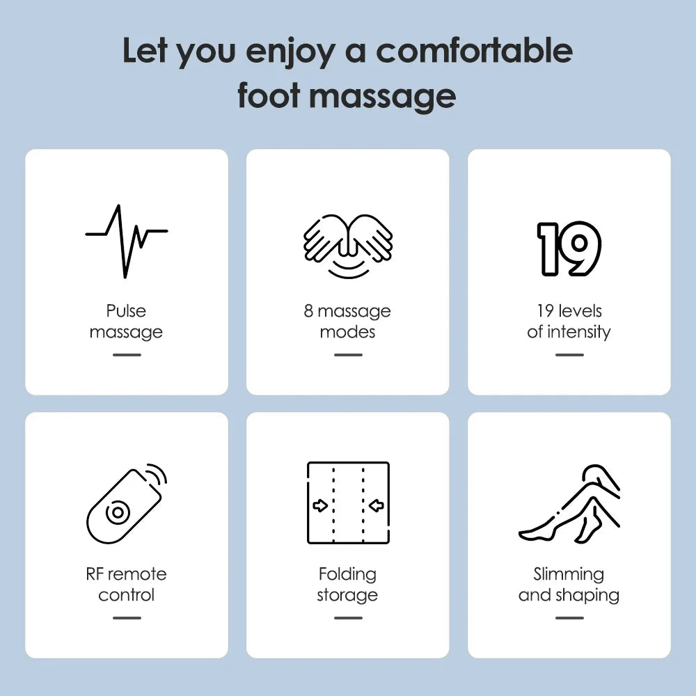 EMS Fußmassage-Pad – Schmerzlinderung, Akupunktur-Massage, elektrische Muskelstimulation & verbesserte Durchblutung