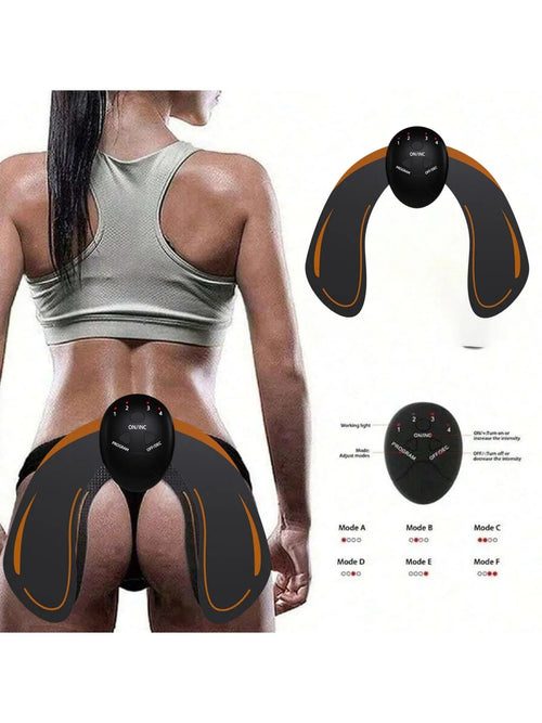EMS Hüft-Muskelstimulator – Fitness-Trainer für Po, Bauch, Arme & Beine mit Massagefunktion