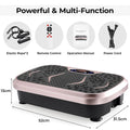 Vibrationsplatte – Fitness-Vibrationsboard für Zuhause, Ganzkörper-Training, Fettverbrennung & Körperformung